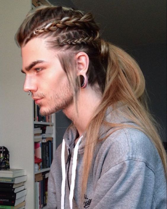 Penteado masculino cabelo deals medio